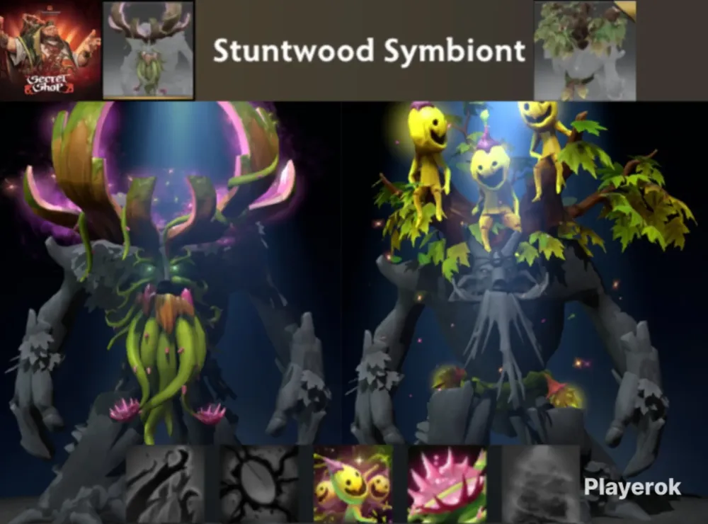 Stuntwood Symbiont + Sanctuary для Treant Protector Dota 2