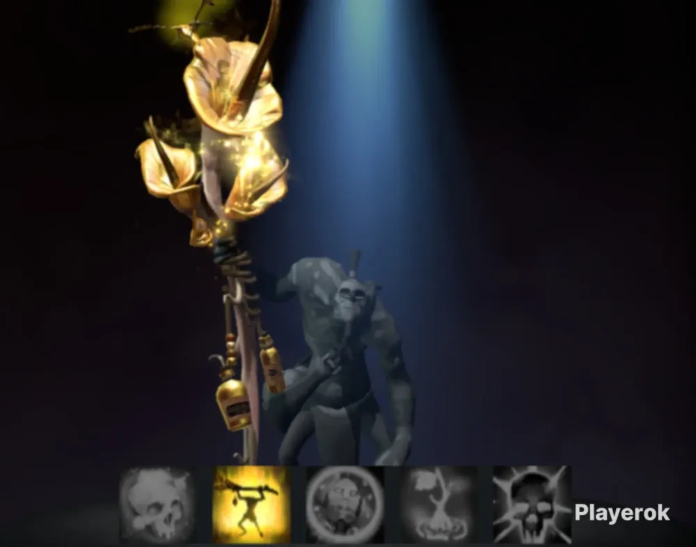 Golden Awaleb's Trundleweed Witch Doctor — Трейд Dota 2