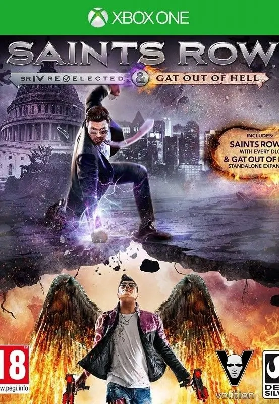 Saints Row IV Re-Elected+Gat of Hell XBOX Код (Аргентина)