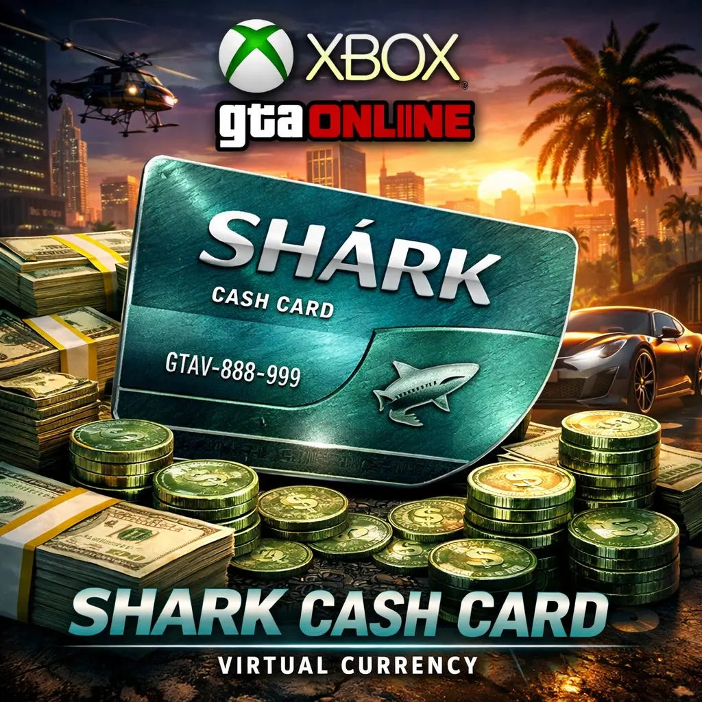 GTA 5 Shark Cash Card Xbox Global - Купить Код Онлайн