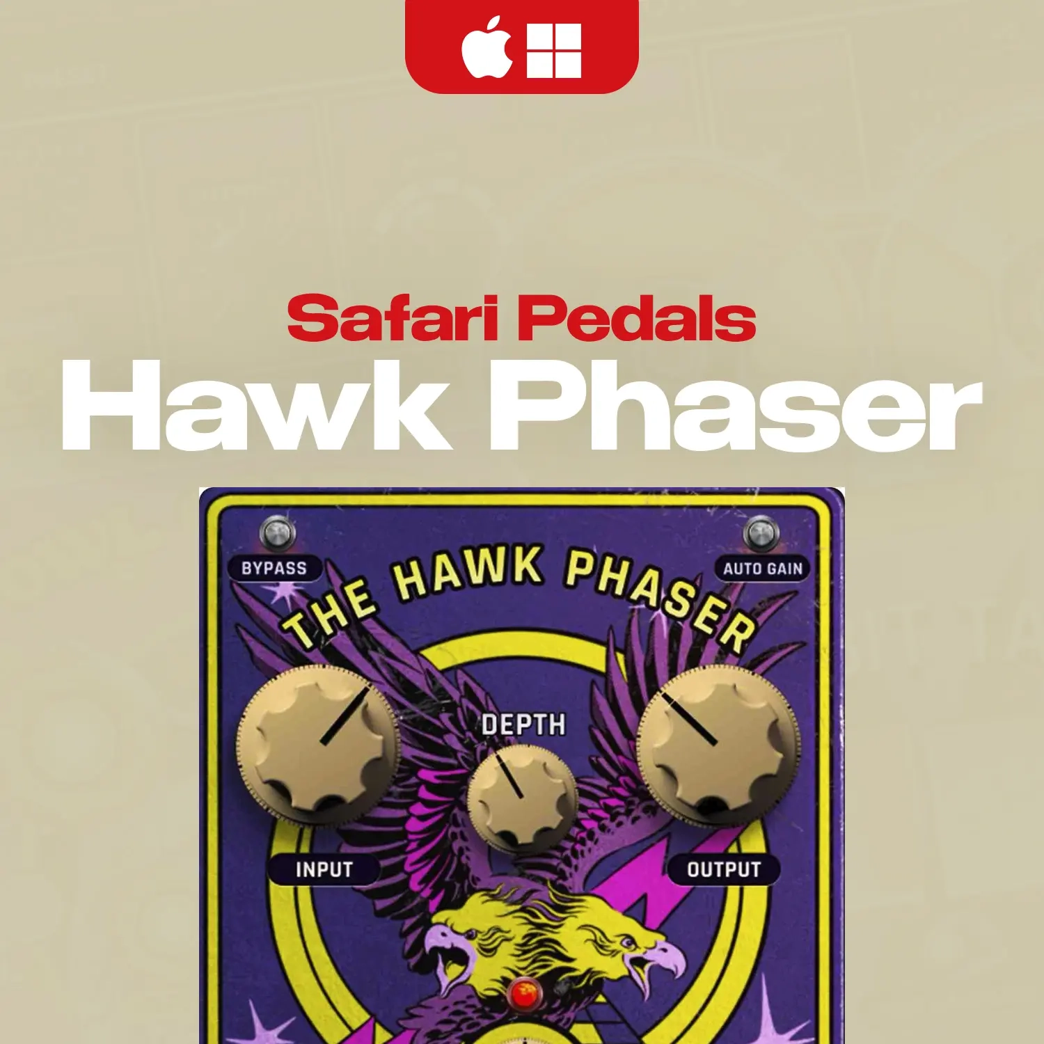 Hawk Phaser – Пожизненный аудио‑плагин | Фиксированный номинал, Онлайн