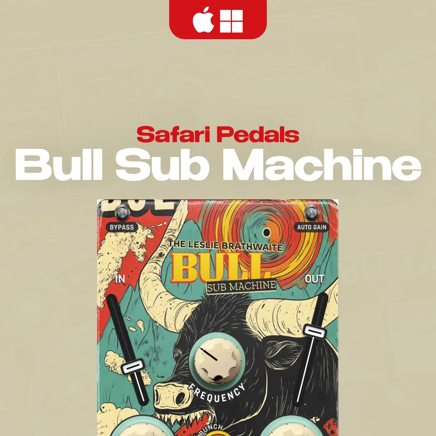 Safari Pedals Bull Sub Machine: купить с доставкой