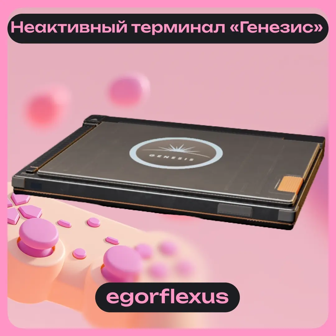 Неактивный терминал «Генезис» | Кейс Steam | Онлай...