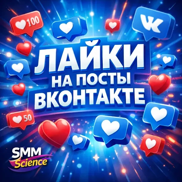 Лайки на посты ВКонтакте - Купить онлайн