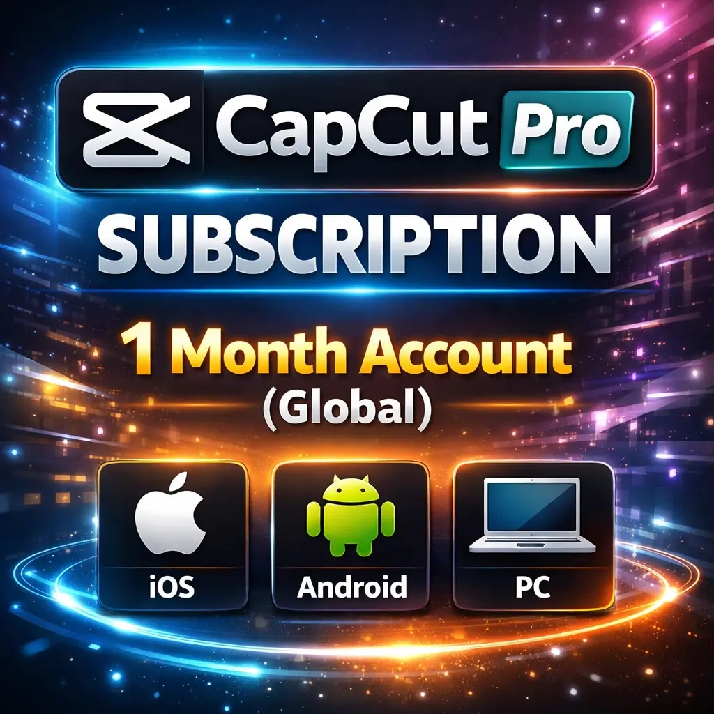 CapCut Pro: Аккаунт на 35 дней (iOS, Android, PC)