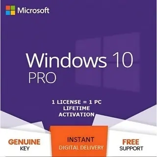 Windows 10 Pro: OEM ключ активации онлайн