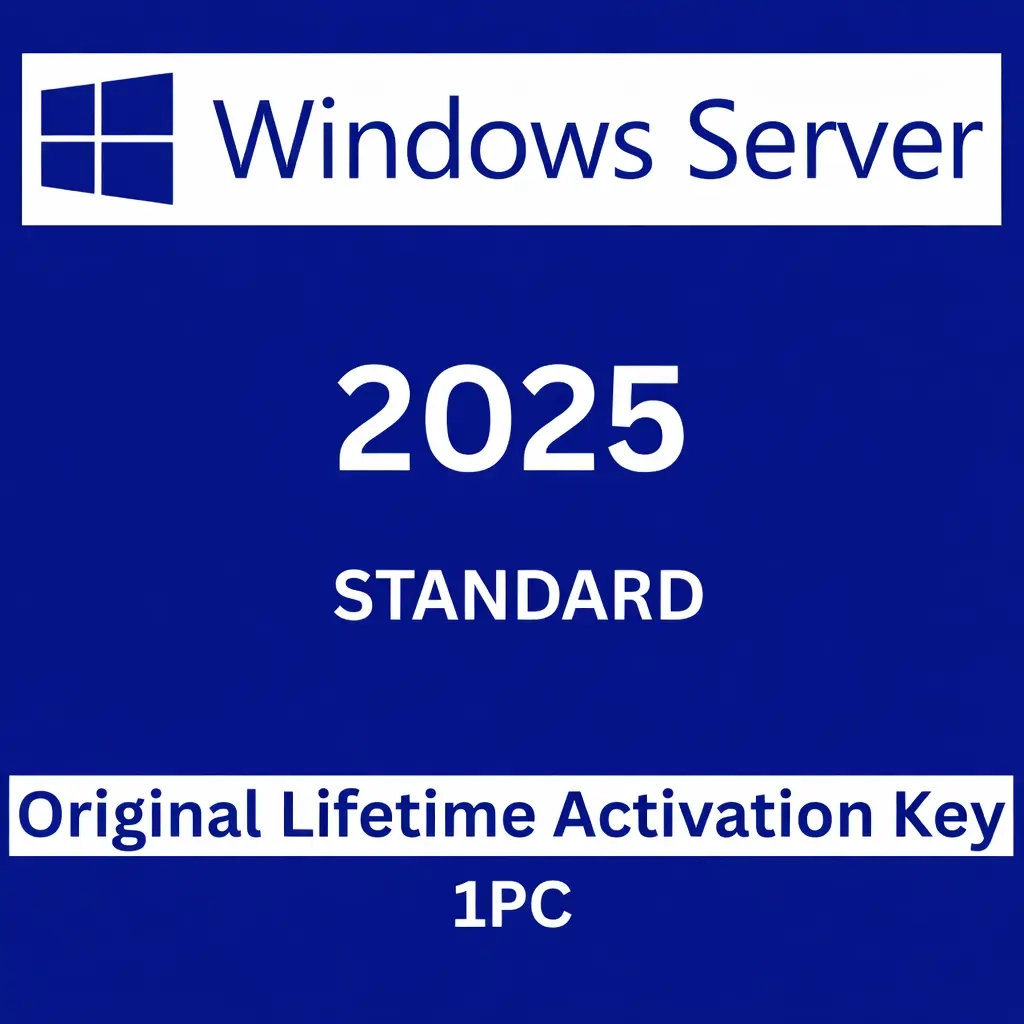 Windows Server 2025 Standard - Лицензионный ключ с гибридным облаком
