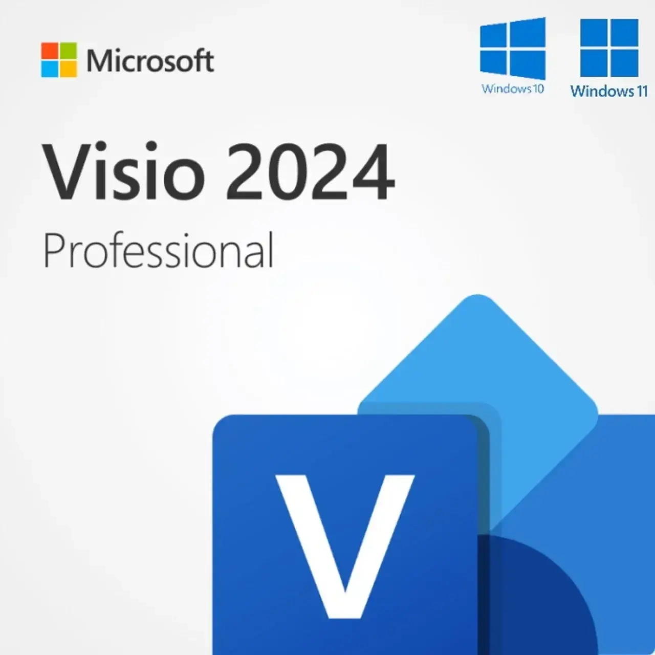 Visio Professional 2024 Ключ Активации | Онлайн Покупка