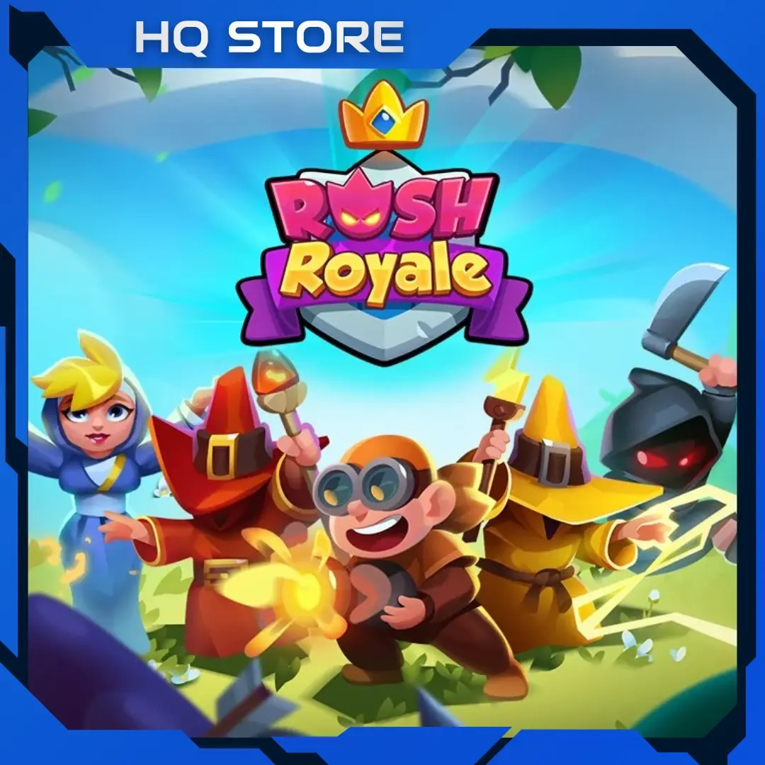 Rush Royale Кристаллы по ID | Быстрая доставка