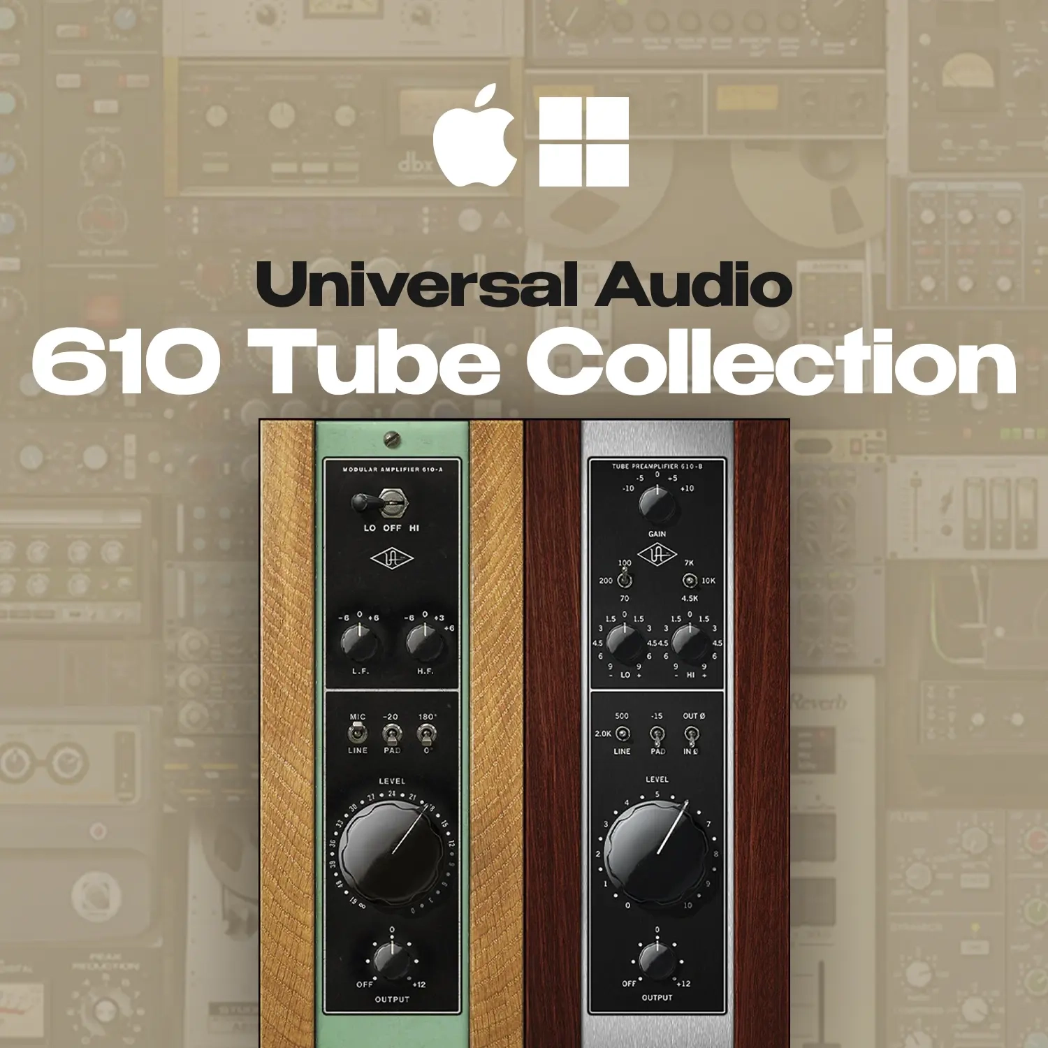 Купить UAD 610 Tube Preamp & EQ Collection ключ он...