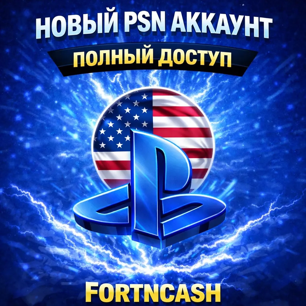 Американский PSN Аккаунт США с Полным Доступом | Безопасно от Продавца