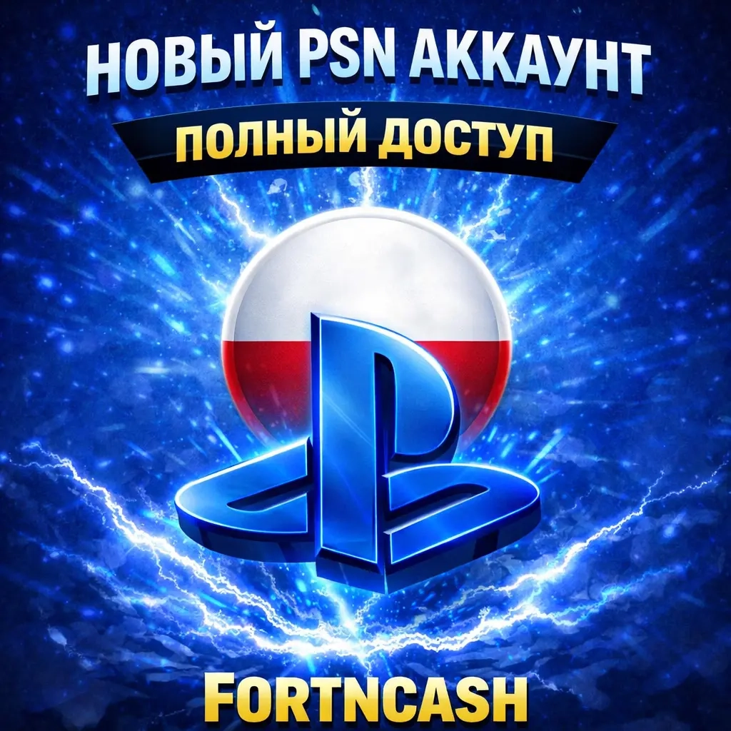 Продажа Польского PSN Аккаунта на платформе ggsel