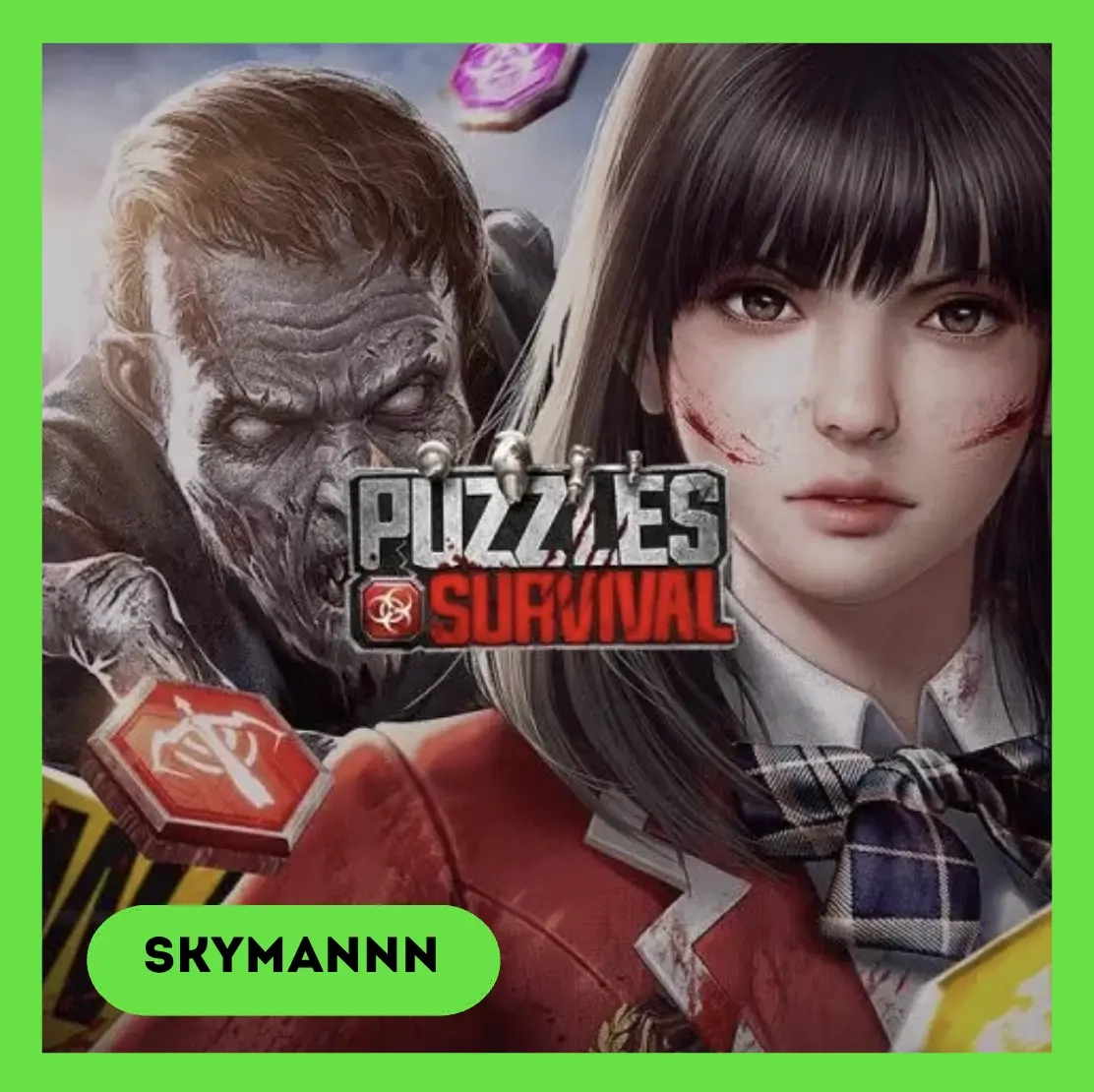 Ваучеры для Puzzles & Survival по ID - авто пополнение 24/7