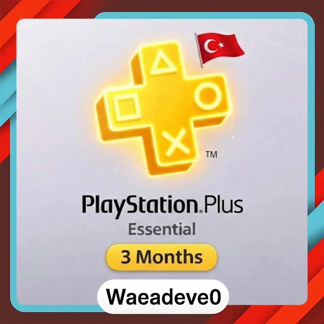 PlayStation Plus Essential (3 месяца) подписка Тур...