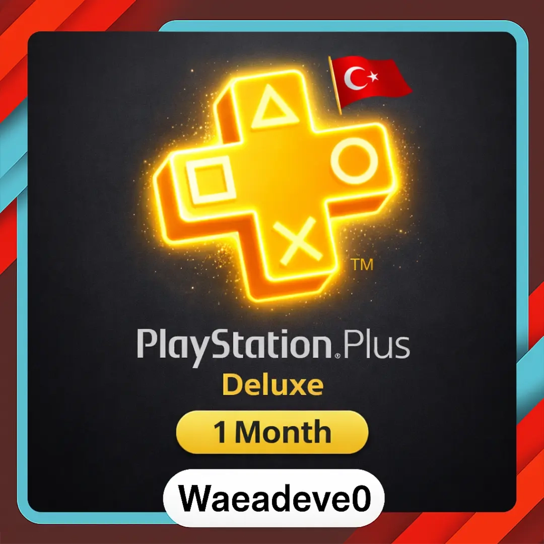 PlayStation Plus Deluxe (1 мес.) Подписка Турция (...