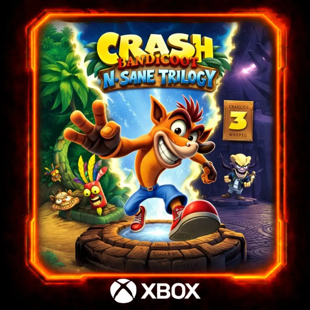 Ключ активации Crash Bandicoot N. Sane Trilogy для...