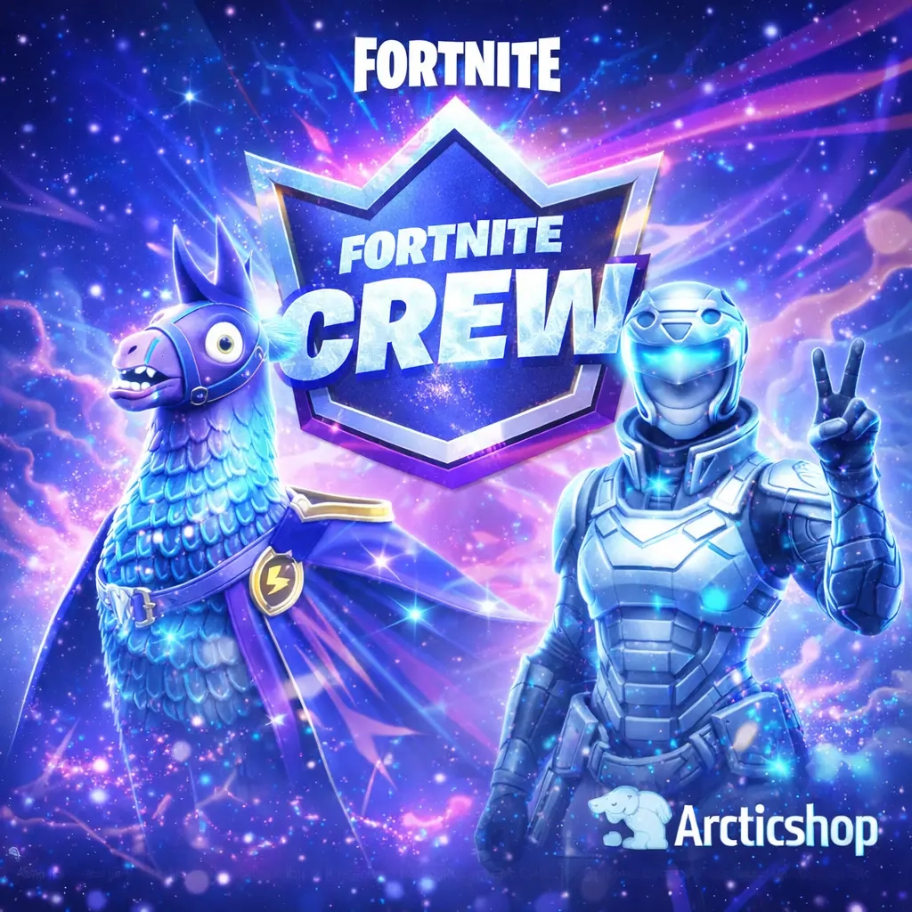 Fortnite Crew 1 мес + 1000 V-Bucks – купить онлайн...