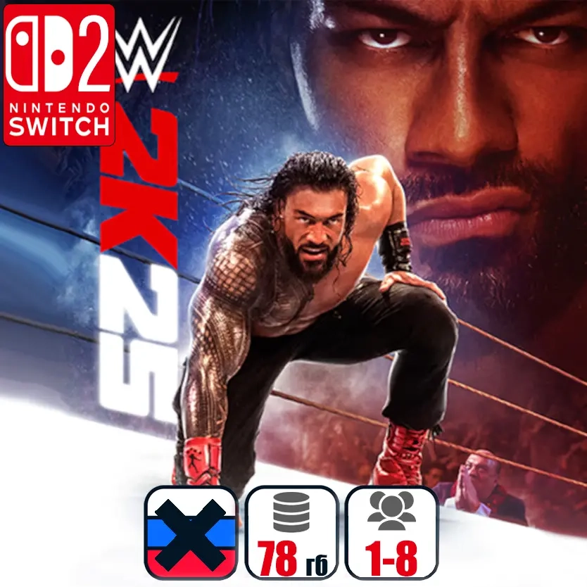 WWE 2K25 для Nintendo Switch 2 | Безопасная покупка на ggsel