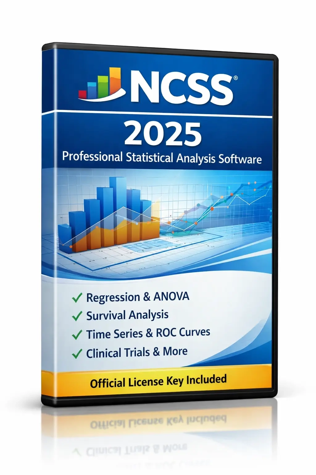 NCSS 2025 лицензионный ключ — купить онлайн, бессрочная активация