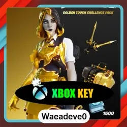 Fortnite Golden Touch Pack + 1500 V‑Bucks – XBOX LIVE Key (Argentina)