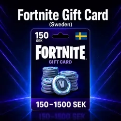Fortnite Gift Card Швеция 150‑1500 SEK – Подарочная карта