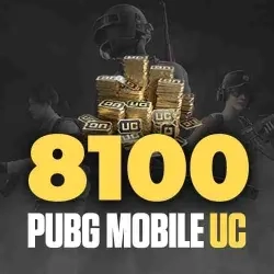 PUBG Mobile UC 8100 - купить по низкой цене 82$ онлайн