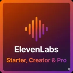 Обновите подписку ElevenLabs | быстрая доставка и гарантия