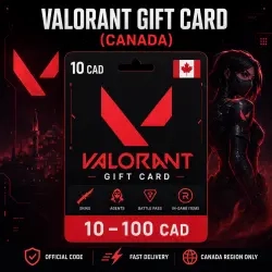 Valorant Gift Card (Канада) 10–100 CAD | Онлайн по...