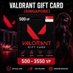 Valorant Gift Card Сингапур 500-3550 VP купить