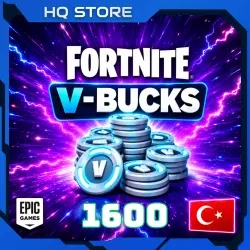 Fortnite 1600 V-Bucks Epic Games Турция