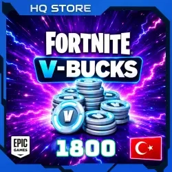 Купить 1800 V-Bucks Fortnite | Турецкий аккаунт