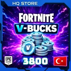 Fortnite: 3800 V-Bucks на аккаунт Epic Games (Турц...