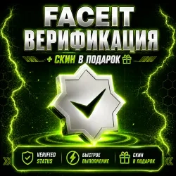 FACEIT Верификация + CS2 Скин | Гарантия
