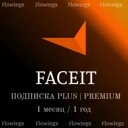 Подписка FACEIT Plus/Premium 1 месяц/1 год | Быстр...