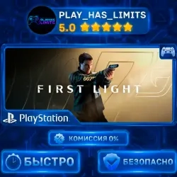 007 First Light PS5 Турция – цифровая игра, онлайн...