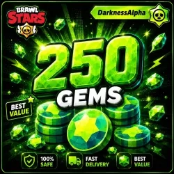 Brawl Stars 250 GEMS | Быстрая доставка