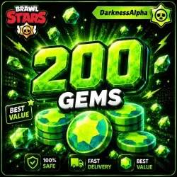 Быстрый доступ к 200 гемам для Brawl Stars | ggsel