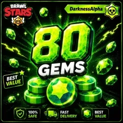Быстрые Гемы для Brawl Stars | 80 гемов | Безопасн...