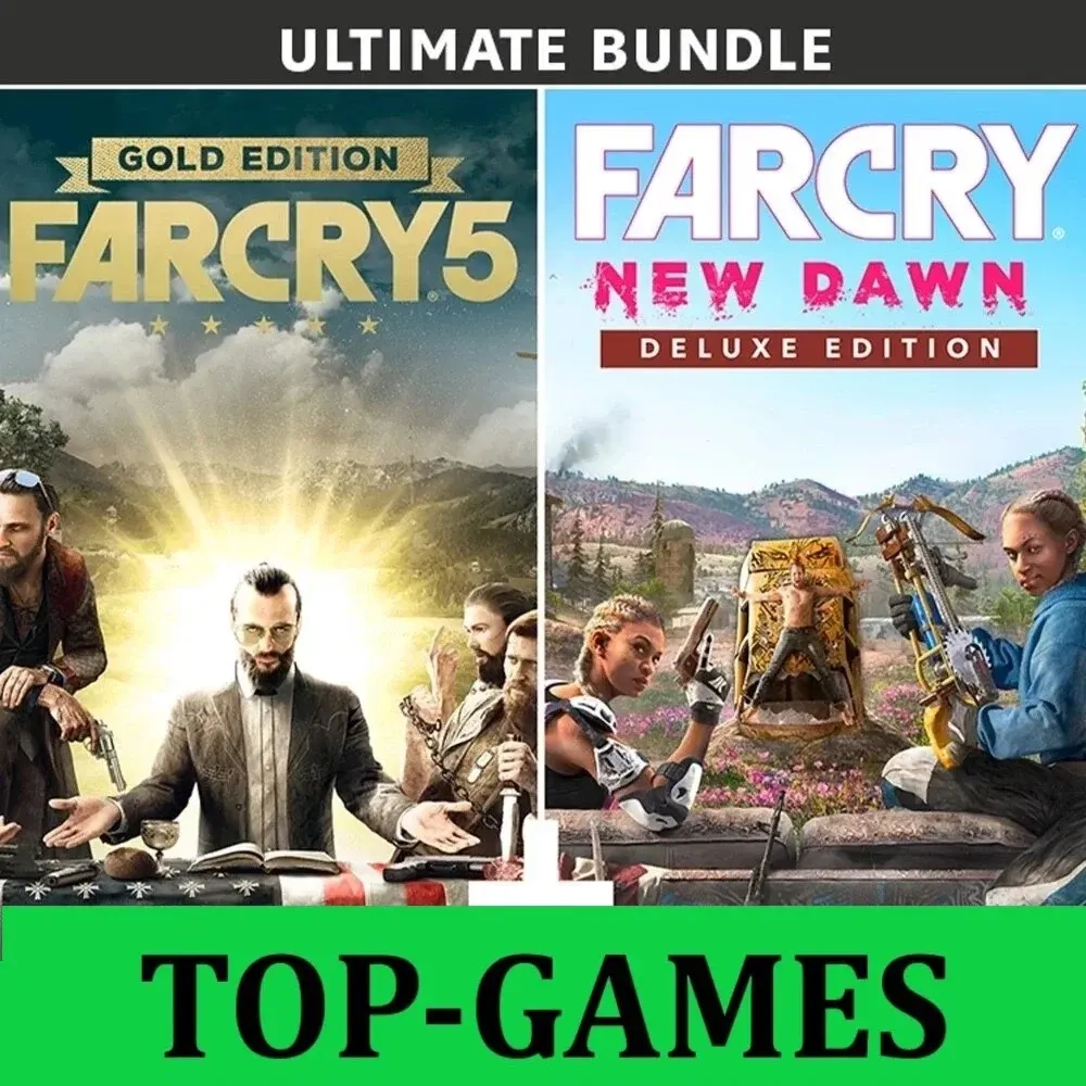 Far Cry 5 GOLD+New Dawn Deluxe Uplay Оффлайн Активация