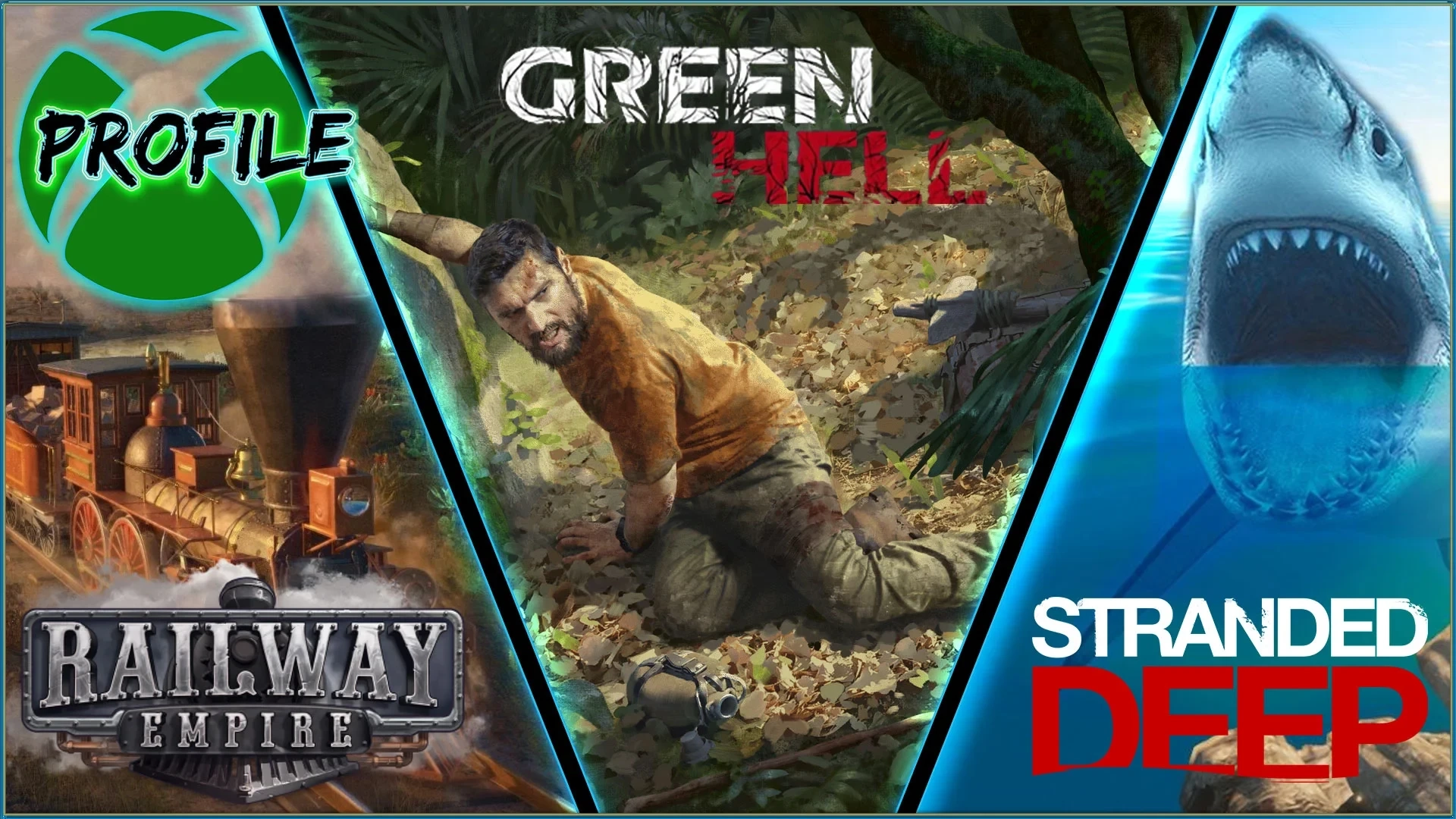 Green Hell + Stranded Deep + Railway Empire XBOX ONE | Онлайн