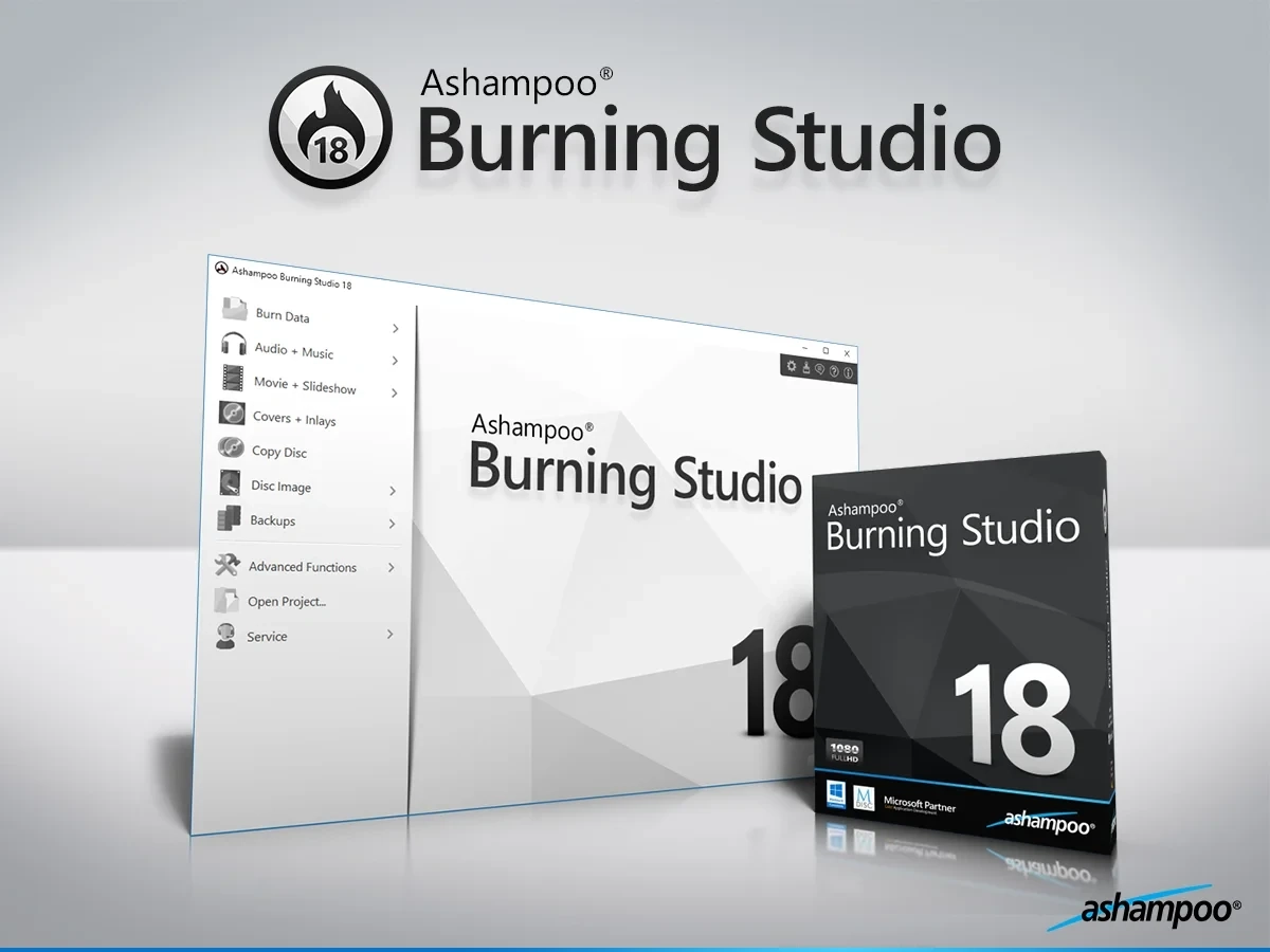 Ключ Ashampoo Burning Studio 18 - пожизненная лицензия онлайн