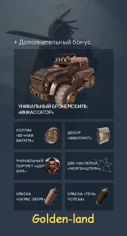 Crossout Набор Моргенштерна: Бонус-код | Онлайн