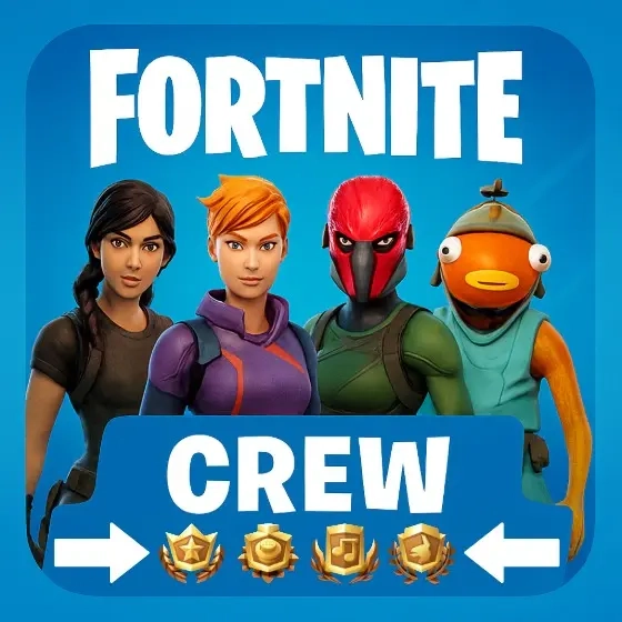 Отряд Fortnite Crew (1 мес.) | Epic Games | Турция...