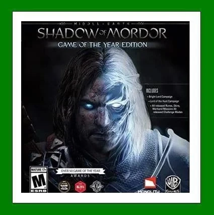 Middle-earth Shadow of Mordor GOTY 35 игр Steam | Аккаунт