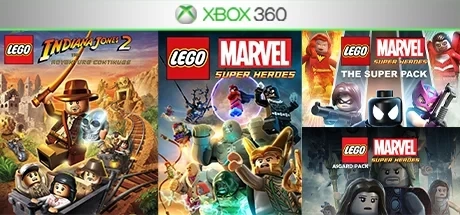 Xbox 360: Lego Marvel/Indiana Jones 2 - Перенос Лицензии