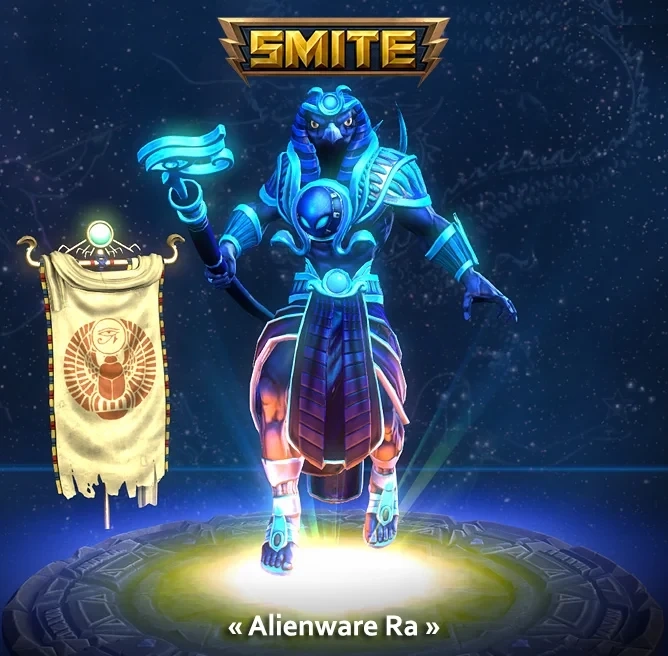SMITE Alienware Ra Skin Ключ - Купить Онлайн