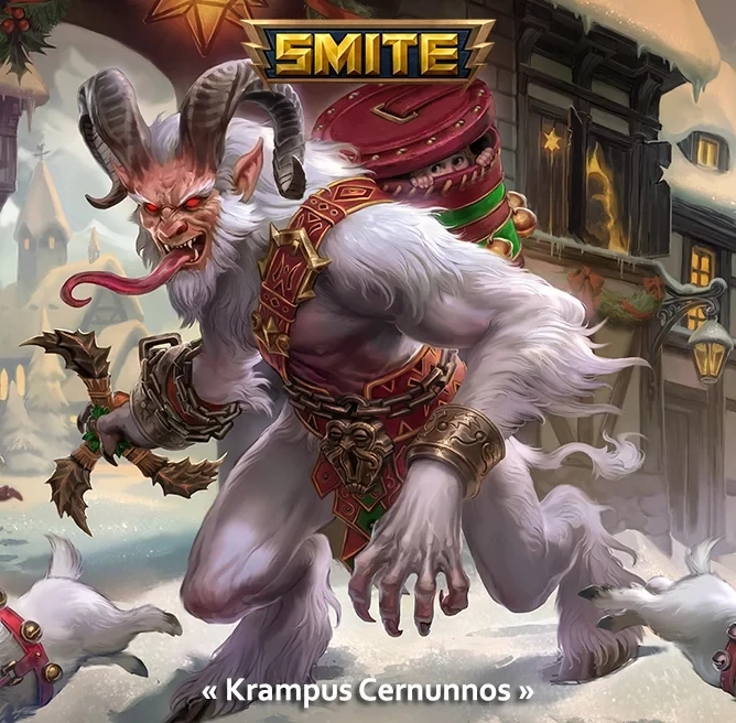 SMITE Krampus Cernunnos Skin ключ PC PS4 Xbox One