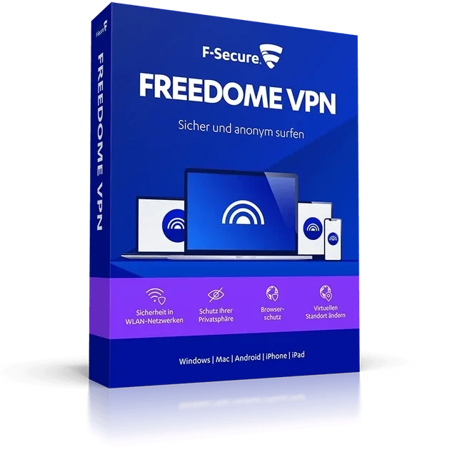 F-Secure FREEDOME VPN - подписка на 1 год, 5 устройств | Аккаунты