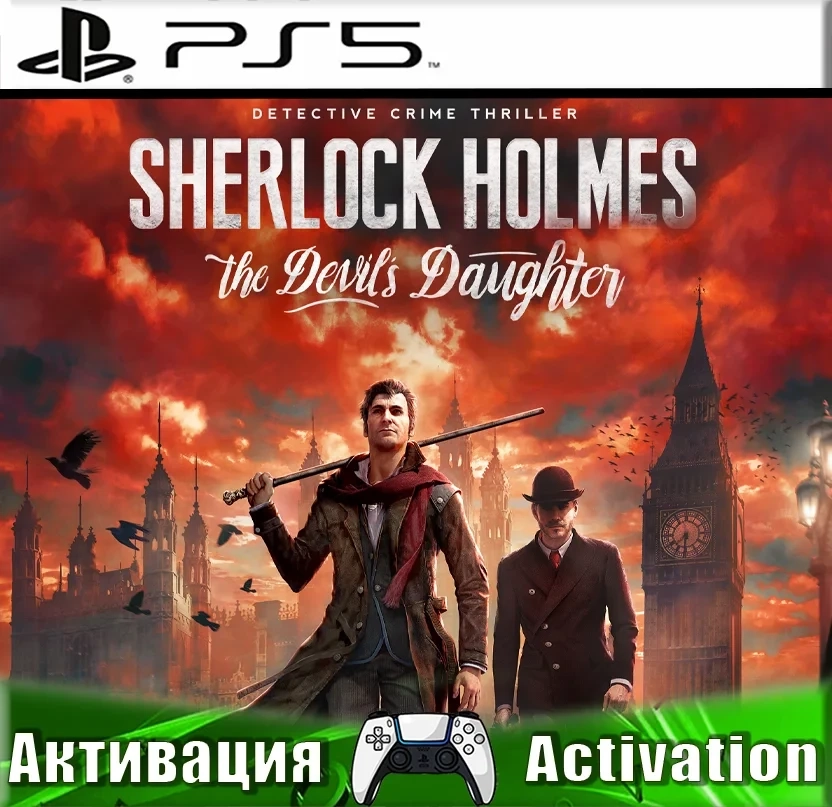 Sherlock Holmes The Devils Daughter PS5 (RUS) Активация
