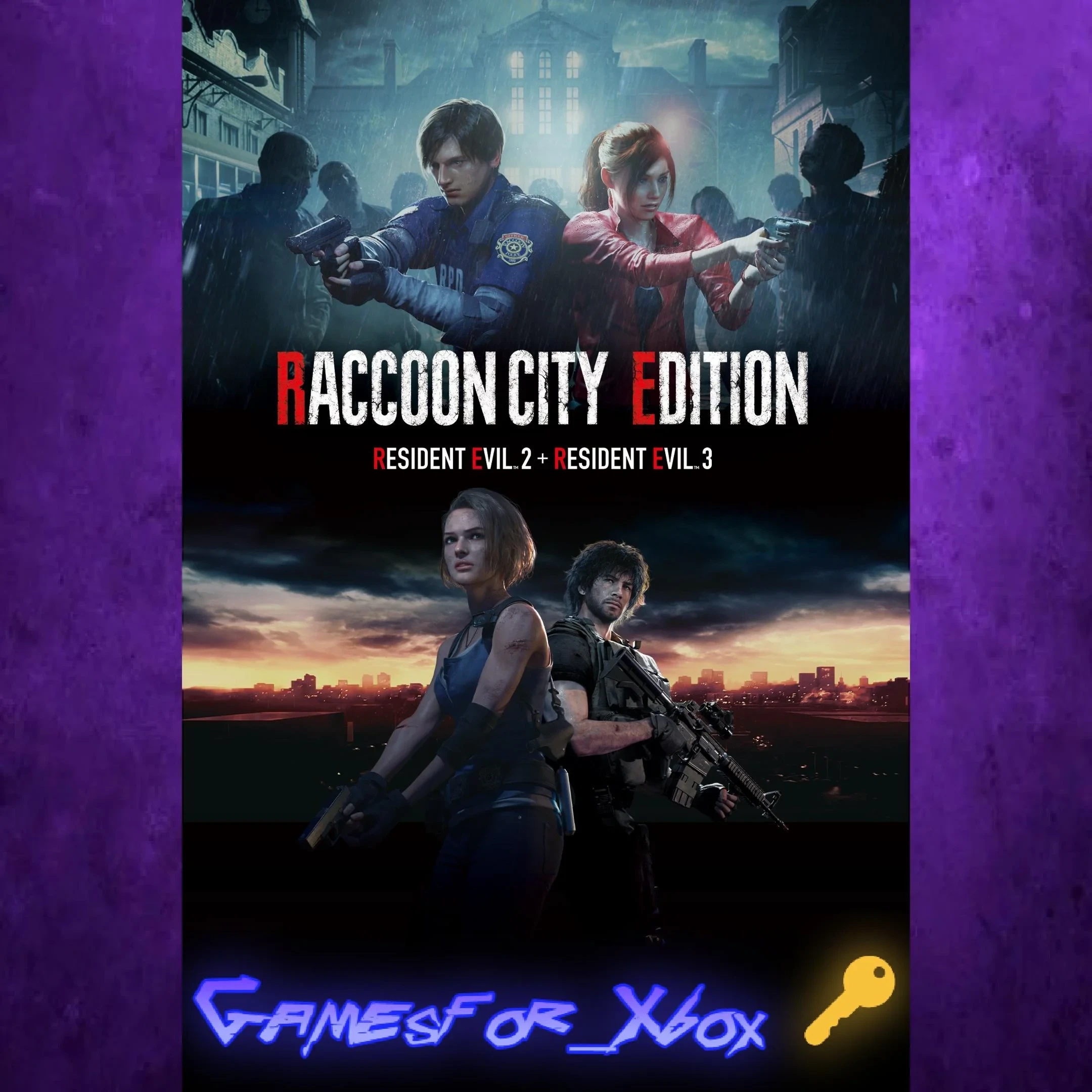 RACCOON CITY EDITION ключ Xbox | Resident Evil 2 & 3 | Microsoft Store